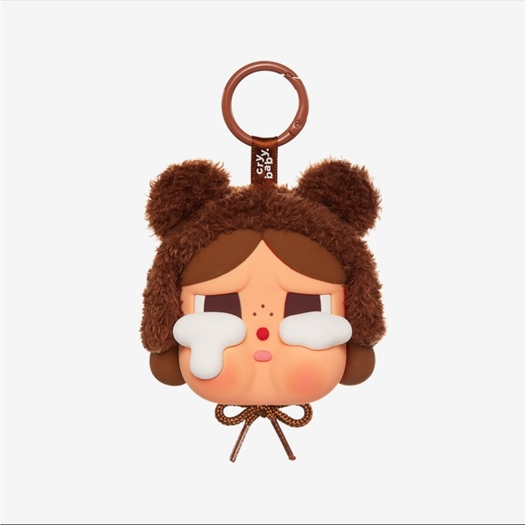 NEW Crybaby Crying 😭 again plush earphone case in Love Makes us Cry Pop Mart - Picture 1 of 12